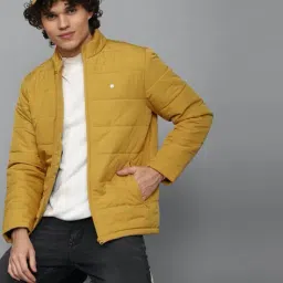 allen solly Quilted Zip-Front Jacket image 1