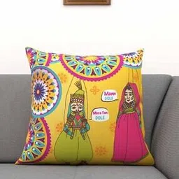 athom living Printed Cushion Cover - 40 x 40-picture-17