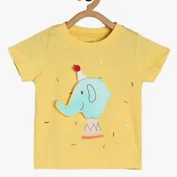 mini klub Round-Neck T-Shirt with Applique-picture-28