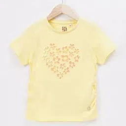 ed-a-mamma Girls Floral Pattern Regular Fit Crew-Neck T-Shirt-picture-36
