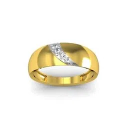 avsar Yellow Gold Swarovski Stone-Studded Maya Ring-picture-49