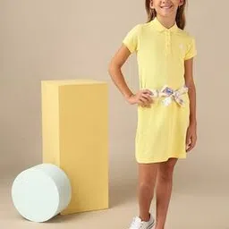 u.s. polo assn. Girls Short Sleeve A-line Dress-picture-51