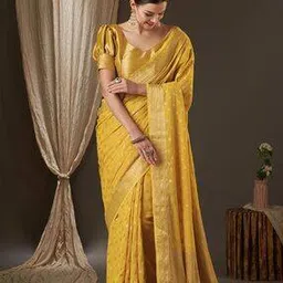 ri-wah Georgette Saree with Floral Border-picture-20