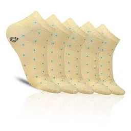 dollar Women Pack of 5 Polka-Dot Pattern Socks-picture-50