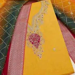 soch Women Embroidered 3-Piece Unstitched Dress Material-picture-33