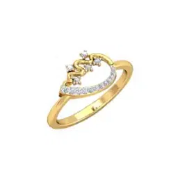 avsar Women Yellow Gold Diamond Ring-picture-35