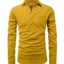 vida loca Slim Fit Short Kurta with Roll-Up Sleeves-picture-16