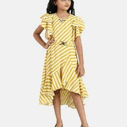 peppermint Striped Fit and Flare Dress-picture-13