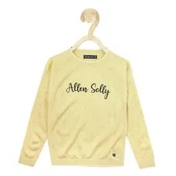 allen solly Brand Print Round-Neck Sweatshirt-picture-23