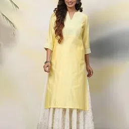 biba Women Embroidered Straight Kurta with Insert Pocket-picture-51