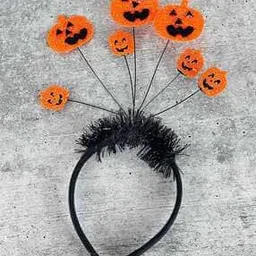little surprise box Yellow Flower Skull Aligator Clip Halloween Accessory for Halloween Party-picture-44