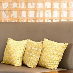 urban space Set of 3 Printed Cushion Cover 16" x 16"-picture-38