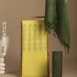 Hand Dyed Embroidery Unstitched Dress Material-image-23