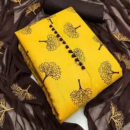 nyrika Women Floral Unstitched Dress Material-picture-32