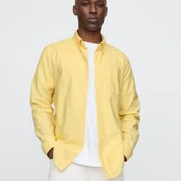 gap Men Regular Fit Cotton Shirt with Patch Pocket-picture-35
