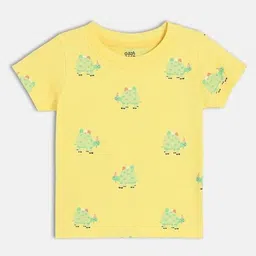 mini klub Boys Printed Round-Neck T-Shirt image 1