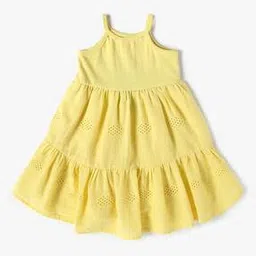 playday Girls Schiffli Embroidered A-Line Dress-picture-20