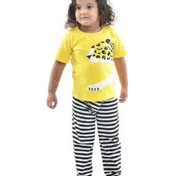 funkrafts Graphic Print Lounge Pants & T-shirt Sets-picture-25