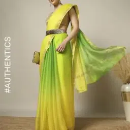 indie picks Hand Ombre Dyed Pure Kota Silk Saree-picture-33