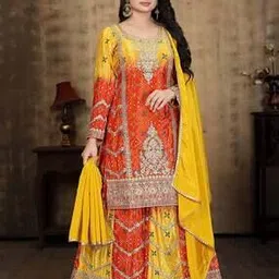 tanuka Women Embroidery Straight Kurta Set-picture-37