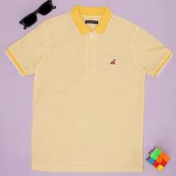 pantaloons junior Boys Patterned Regular Fit Polo T-Shirt-picture-12