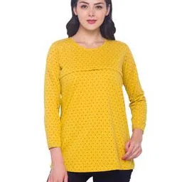 av2 Micro Print Maternity Top-picture-25