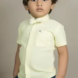 polka tots Boys Regular Fit Shirt with Patch Pocket-picture-35