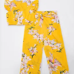 nauti nati Girls Floral Pants with Top image 1