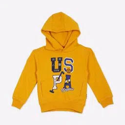 u.s. polo assn. Brand Print Hoodie with Insert Pockets-picture-44