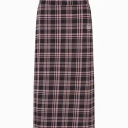 ea7 emporio armani Checked Midi A-Line Skirt-picture-53