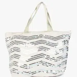avaasa Sequin Embellished Tote Bag with Zipper-picture-48