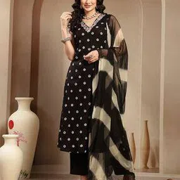 stylum Women Floral A-line Kurta-picture-29