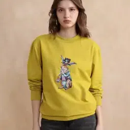 Women Graphic Regular Fit Sweatshirt-image-63