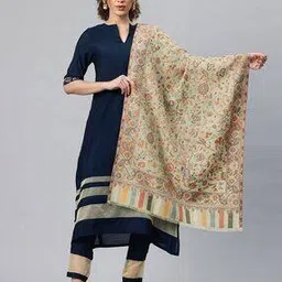 swi stylish Women Floral Wool Stole-picture-40