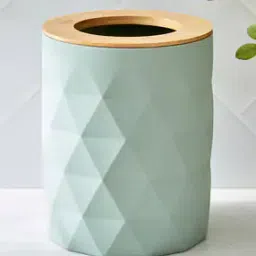 home centre Intelio Boyle Waste Bin with Bamboo Ring - 6L-picture-53