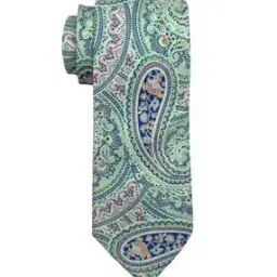 Men Paisley Woven Wide Tie-image-33