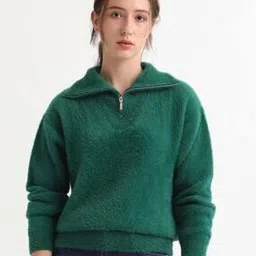 rareism Women Pullover with Zip-Front-picture-19