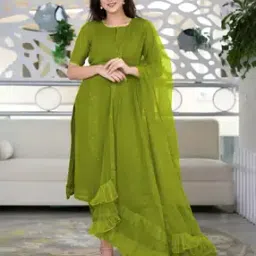 svaraa Women Embellished Straight Kurta Suit Set-picture-11