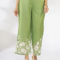 letsdressup Women Floral Print Palazzos image 1