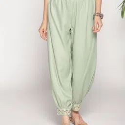 letsdressup Women Afghani Salwars with Elasticated Waistband-picture-26