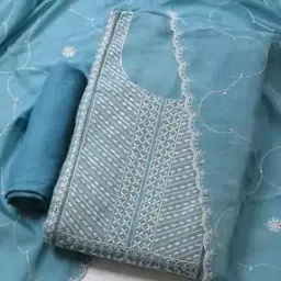 mbz.in by meena bazaar Women Self-design Unstitched Dress Material-picture-17