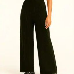 tromko Women High-Rise Relaxed Fit Flat-Front Pants-picture-25