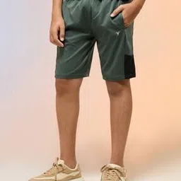 technosport Boys Mid Rise Slim Fit Shorts-picture-39