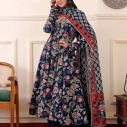 acai Women Floral Anarkali Kurta Set-picture-42