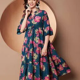 lookshine Women Floral A-line Dress-picture-45