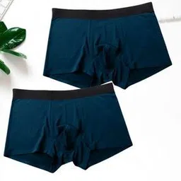 xqsee Men Pack of 2 Trunks with Elasticated Waist-picture-11