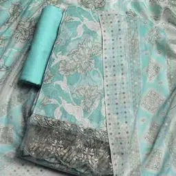 mbz.in by meena bazaar Women Cotton Unstitched Dress Material-picture-32