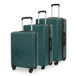 united colors of benetton Men Pack of 3 Hard Body Trolley Bag with Number Lock-picture-53