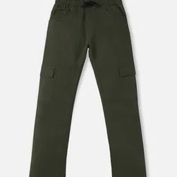Boys Mid Rise Loose Trousers-image-16