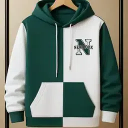 neonomad Men Colourblock Regular Fit Hooded Sweatshirt-picture-11